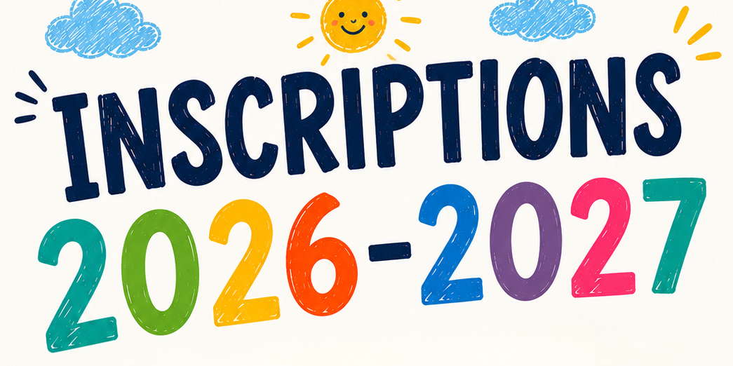 Featured image for “Inscriptions 2026-2027”